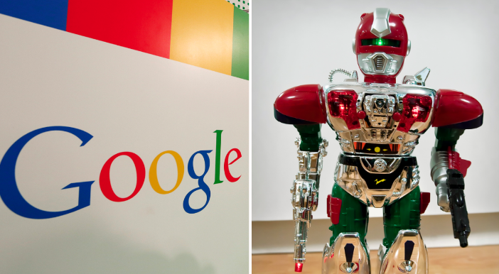 Googles nya projekt ska ta fram en ny generation robotar. Observera att "roboten" på bilden inte är Googles.